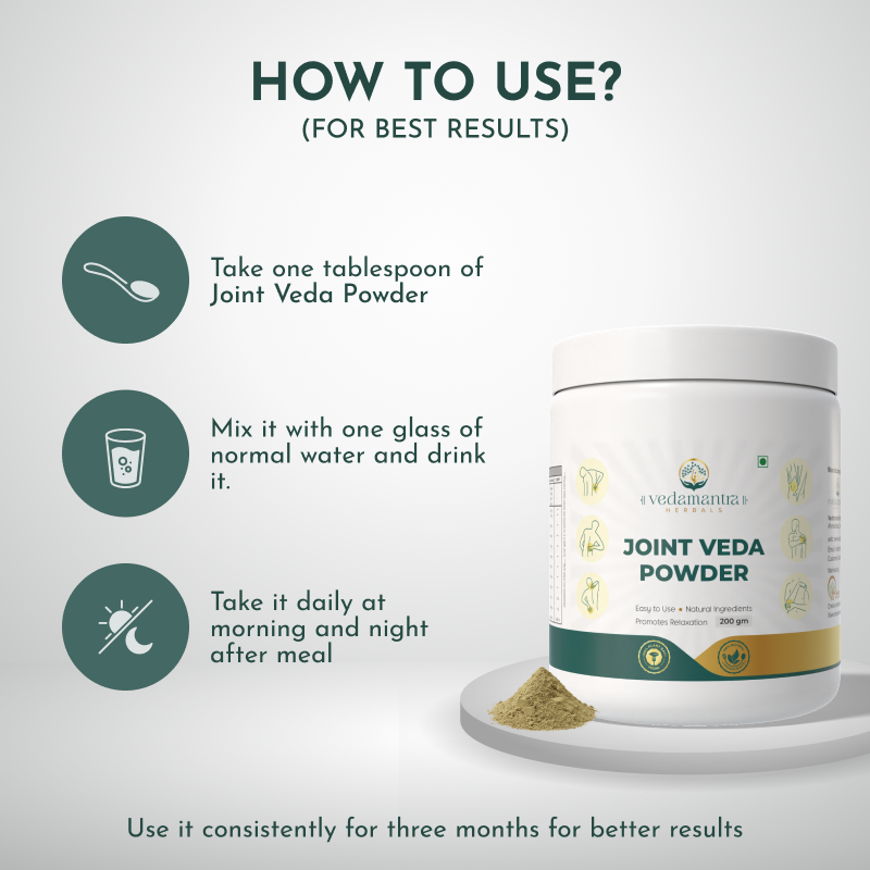 Joint Veda Powder: Ayurvedic Relief for Joint Pain & Stiffness